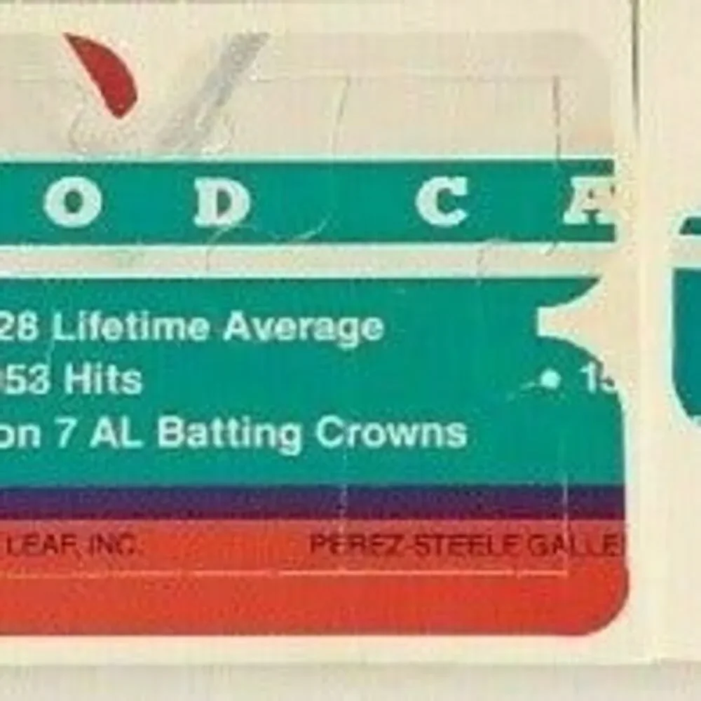 1991 Donruss Minneota TWINS-Hall of Famer ROD CAREW Puzzle 21 insert pieces